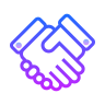 A handshake icon for terms of service page