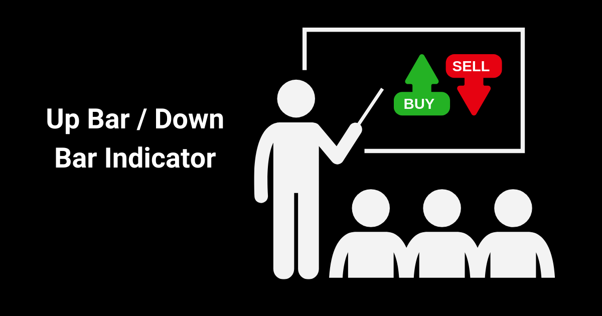graphic for up bar down bar educational indicator